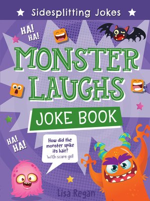 cover image of Monster Laughs Joke Book